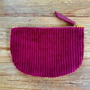 Ipsy Corduroy Cosmetics Bag